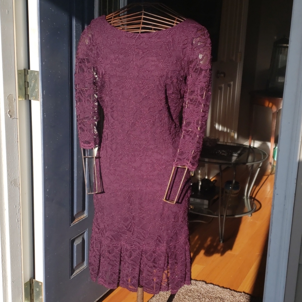 Calvin Klein Lace overlay dress